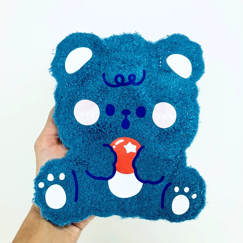 کیسه آب گرم حوله ای عروسکی (رنگ و طرح رندوم)