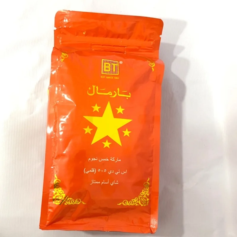 چای بارمال پنج ستاره نارنجی s50td barmal (505گرمی)